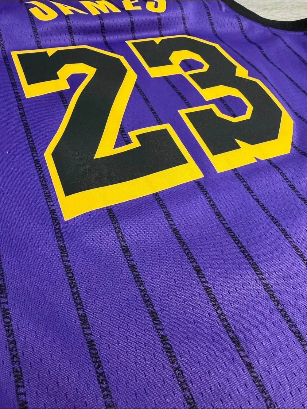Nike Purple Los Angeles Lakers #23 Kids Basketball Jersey